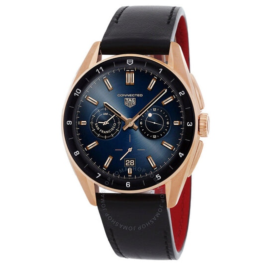 Tag Heuer, Connected Calibre E4 Golden Bright Edition Men's Smart Watch
