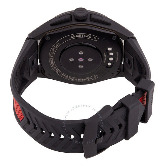 Tag Heuer, Connected Quartz Analog-Digital Black Dial Men's Smart Watch