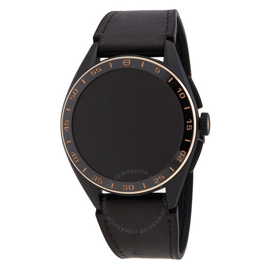 Tag Heuer, Connected Quartz Analog-Digital Black Dial Men's Smart Watch