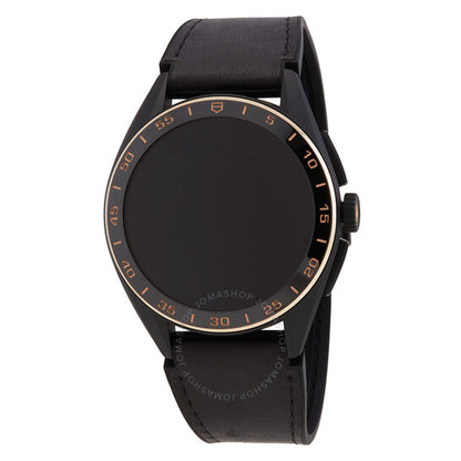 Tag Heuer, Connected Quartz Analog-Digital Black Dial Men's Smart Watch