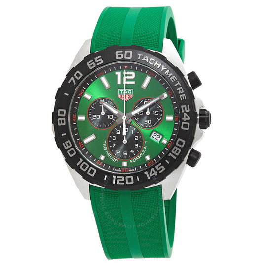Tag Heuer, Formula 1 Chronograph Quartz Green Dial Men's Watch