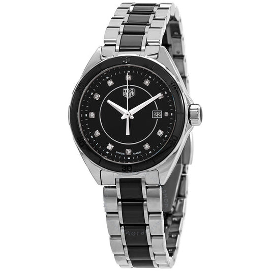 Tag Heuer, Formula 1 Quartz Diamond Black Dial Ladies Watch
