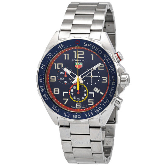 Tag Heuer, Formula 1 X Red Bull Racing Special Edition Chronograph Quartz Blue Dial Men's Watch