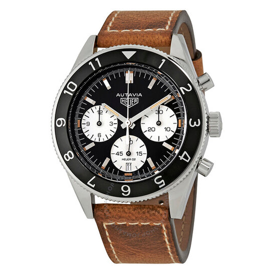Tag Heuer, Heritage Chronograph Black Dial Men's Watch