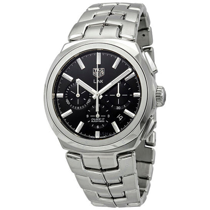 Tag Heuer, Link Chronograph Automatic Black Dial Men's Watch