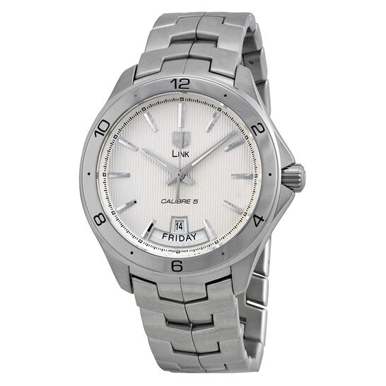 Tag Heuer, Link Automatic Silver Dial Stainless Steel Men's Watch
