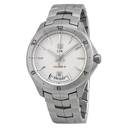 Tag Heuer, Link Automatic Silver Dial Stainless Steel Men's Watch