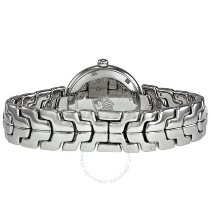 Tag Heuer, Link Silver Guilloche Dial Ladies Watch