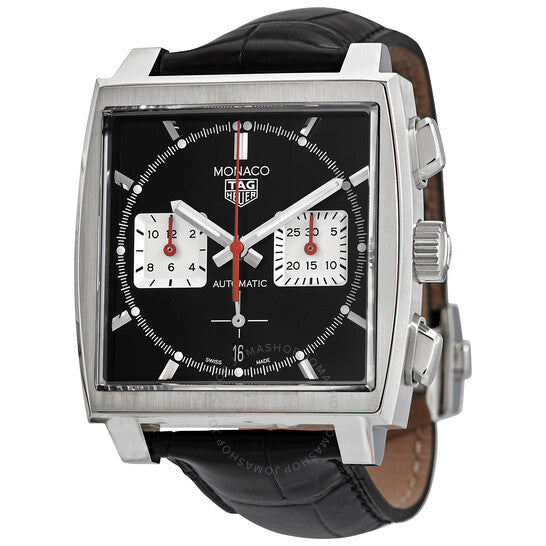 Tag Heuer, Monaco Chronograph Automatic Black Dial Men's Watch