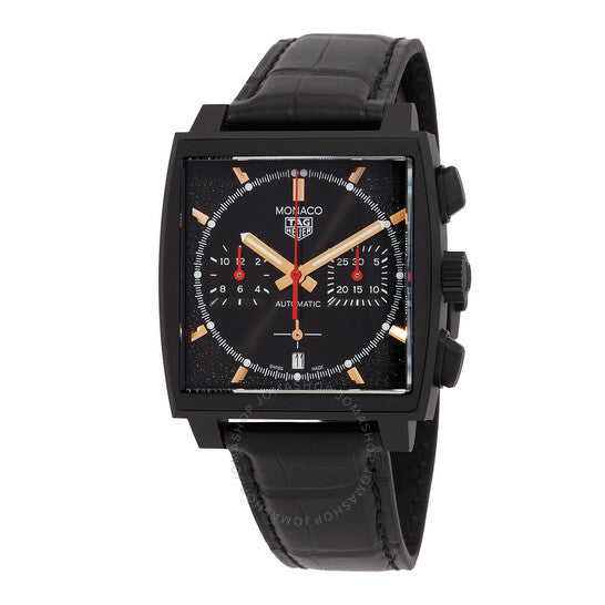 Tag Heuer, Monaco Chronograph Automatic Black Dial Men's Watch