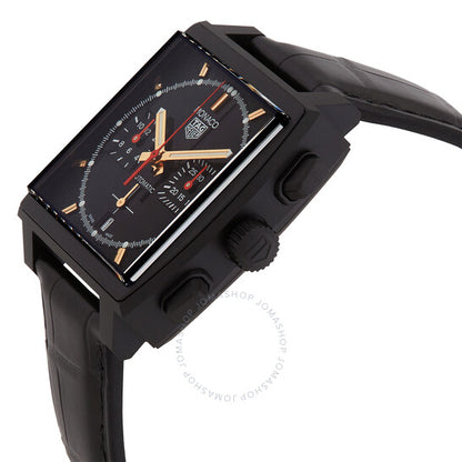 Tag Heuer, Monaco Chronograph Automatic Black Dial Men's Watch
