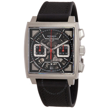 Tag Heuer, Monaco Chronograph Automatic Black Dial Men's Watch