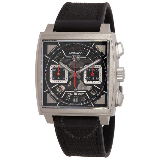 Tag Heuer, Monaco Chronograph Automatic Black Dial Men's Watch