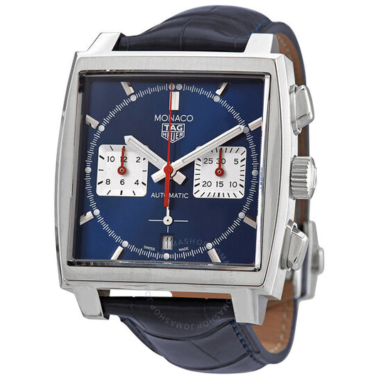 Tag Heuer, Monaco Chronograph Automatic Blue Sunray Dial Men's Watch