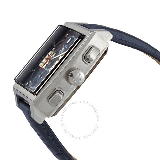 Tag Heuer, Monaco Chronograph Automatic Blue Sunray Dial Men's Watch