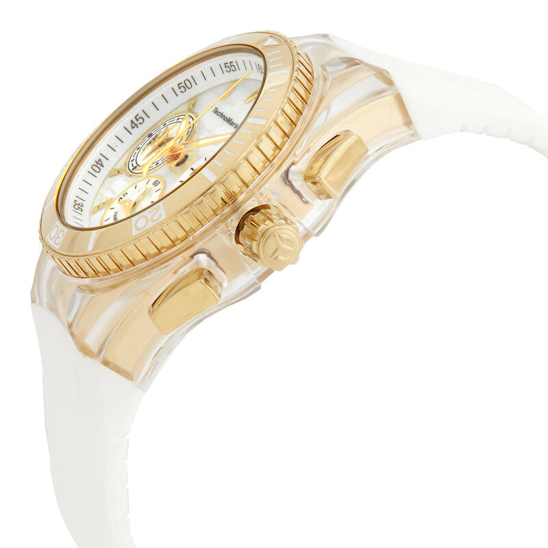 Cruise California Chronograph Quartz Mother of Pearl Dial Ladies Watch