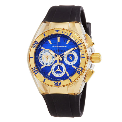 Cruise Chronograph Quartz Blue Dial Ladies Watch