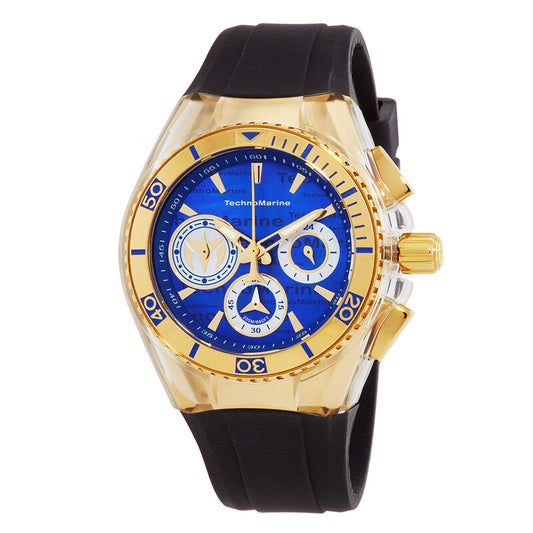 Cruise Chronograph Quartz Blue Dial Ladies Watch
