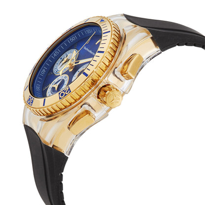 Cruise Chronograph Quartz Blue Dial Ladies Watch