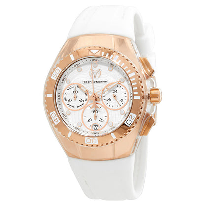 Cruise Chronograph Quartz White Dial Ladies Watch