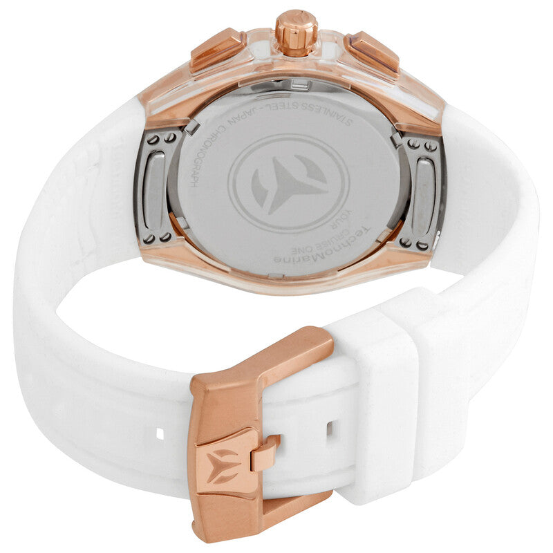 Cruise Chronograph Quartz White Dial Ladies Watch