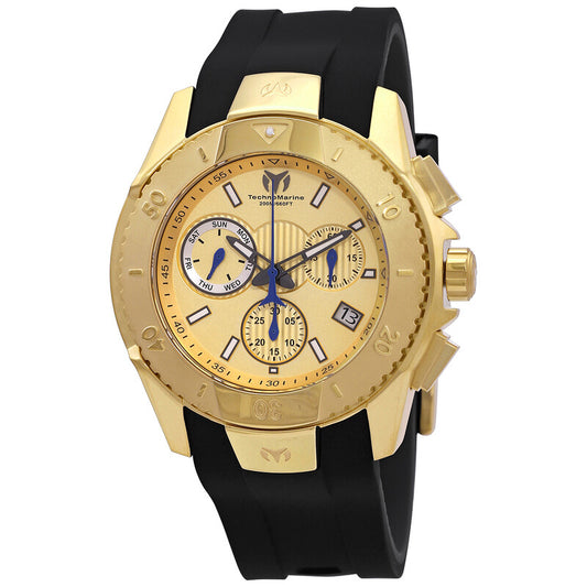 UF6 Chronograph Quartz Gold Dial Men's Watch