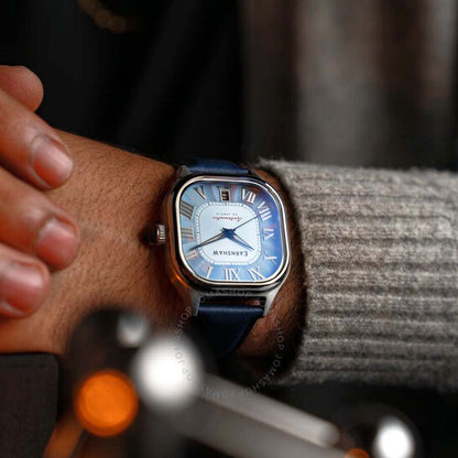 توماس إيرنشو، ساعة كوسين أوتوماتيكية للرجال بمينا أزرق