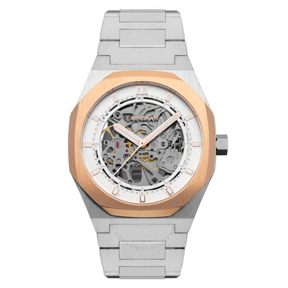 Thomas Earnshaw, Drake Silver-tone Dial Men's Watch