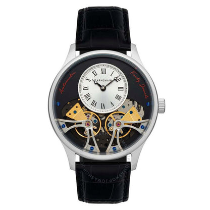 Thomas Earnshaw, Scientists Faraday Double Barrel White Dial Men's Watch
