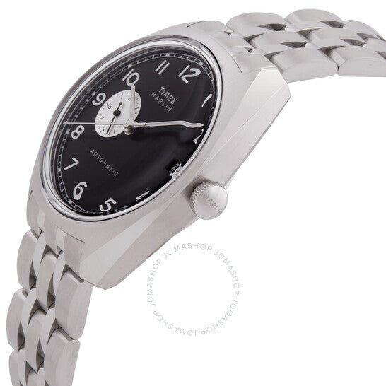 Timex, Marlin Automatic Black Dial Men's Watch