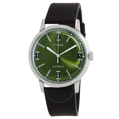 Timex, Marlin Automatic Green Dial Men's Watch TW2V44600