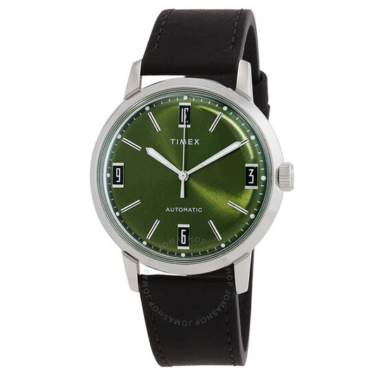 Timex, Marlin Automatic Green Dial Men's Watch TW2V44600