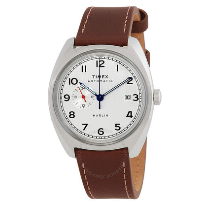 Timex, Marlin Automatic Silver Dial Men's Watch TW2V62000