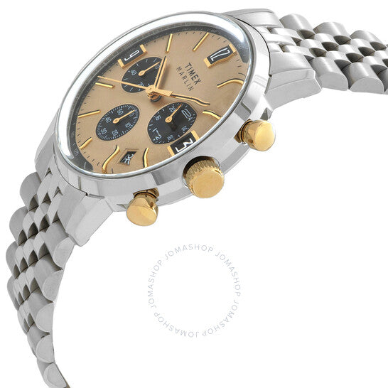 Timex, Marlin Chronograph Quartz Champagne Dial Men's Watch