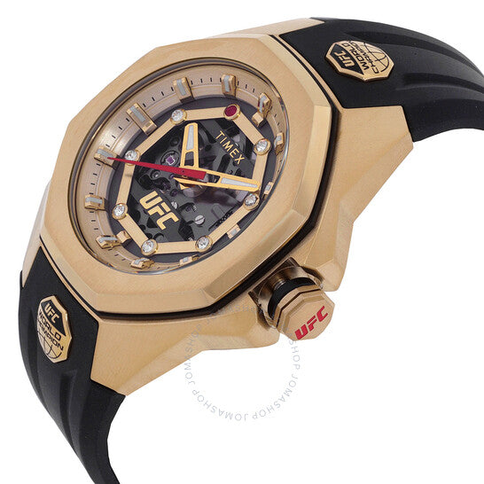Timex, UFC Pro Automatic Gold Dial Men's Watch TW2V86500
