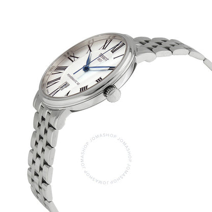 Tissot, Carson Powermatic 80 Automatic Silver Dial Men's Watch