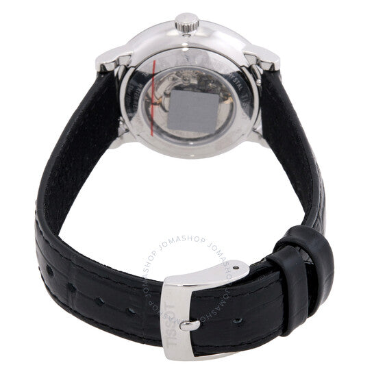 ساعة تيسوت كارسون النسائية بمينا فضي اللون