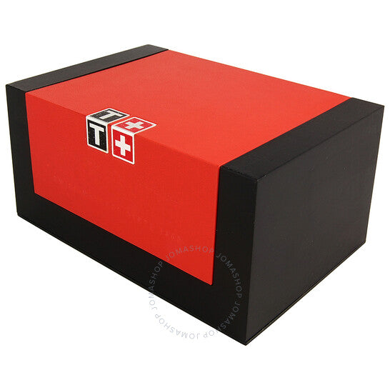 ساعة تيسوت كارسون النسائية ثنائية اللون بمينا أبيض T0852102201100