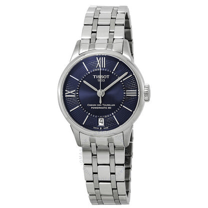 Tissot, Chemin Des Tourelles Automatic Blue Dial Ladies Watch