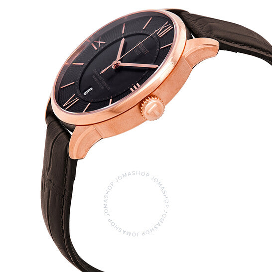 Tissot, Chemin Des Tourelles Automatic Brown Dial Men's Watch