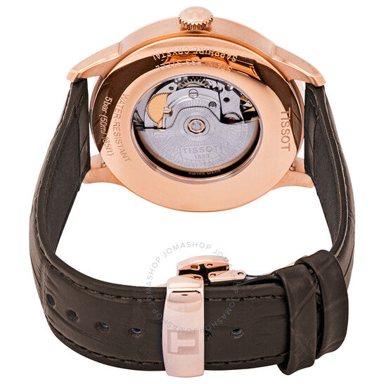 Tissot, Chemin Des Tourelles Automatic Brown Dial Men's Watch