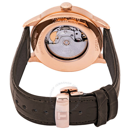 Tissot, Chemin Des Tourelles Automatic Brown Dial Men's Watch