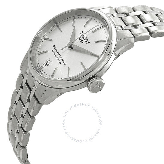 Tissot, Chemin Des Tourelles Automatic Silver Dial Ladies Watch