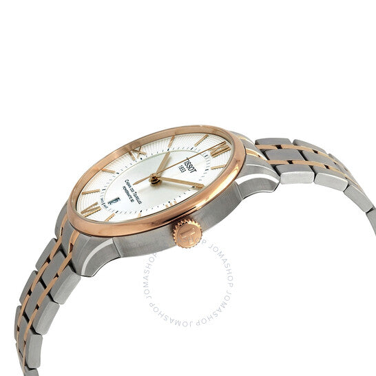 Tissot, Chemin des Tourelles Automatic Silver Dial Men's Watch