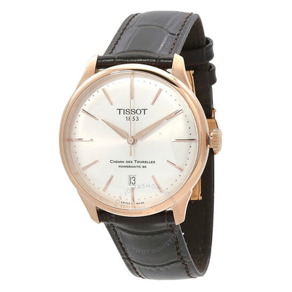 Tissot, Chemin Des Tourelles Automatic Silver Dial Men's Watch