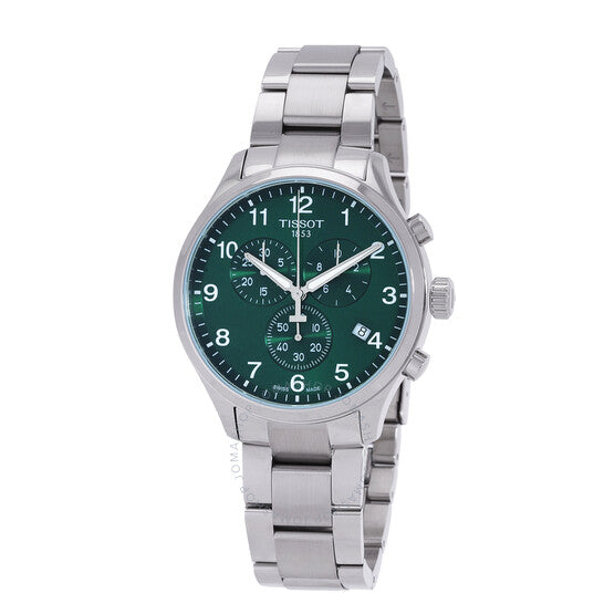 Tissot, Chrono XL Classic Quartz Green Dial Men's Watch