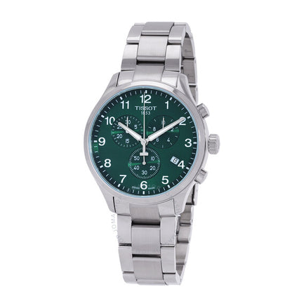 Tissot, Chrono XL Classic Quartz Green Dial Men's Watch