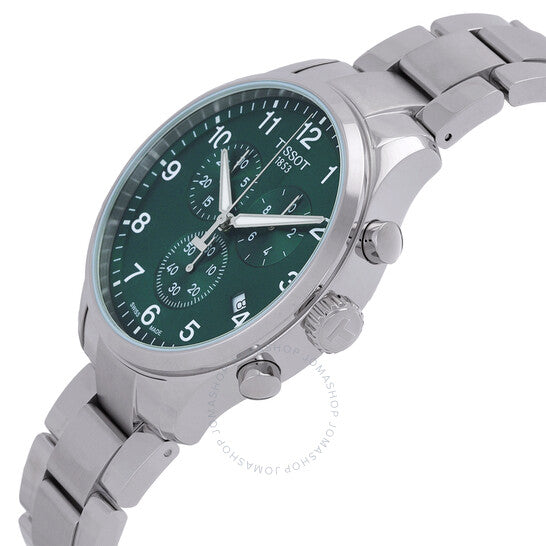Tissot, Chrono XL Classic Quartz Green Dial Men's Watch