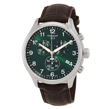 Tissot, Chrono XL Classic Quartz Green Dial Men's Watch
