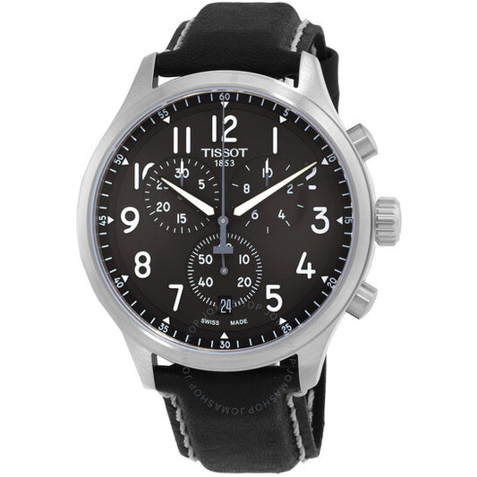 Tissot, Chrono XL Quartz Anthracite Dial Men's Watch